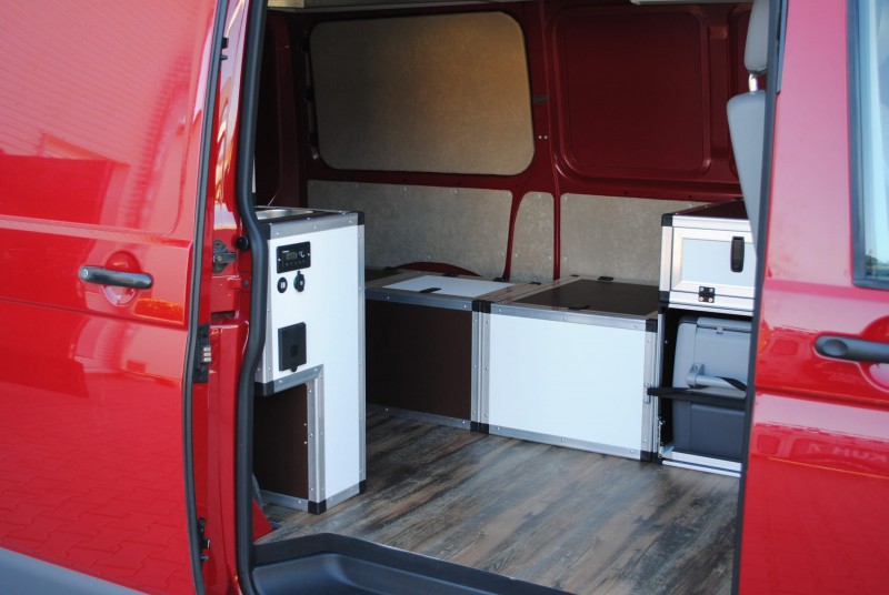 VW Bus T5 Transporter Leichtbau Innenausbau
