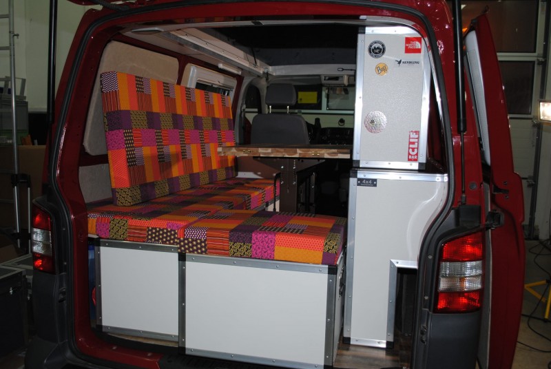 VW Bus T5 Transporter Leichtbau Innenausbau