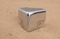 Ecke verchromt für 22mm Winkel