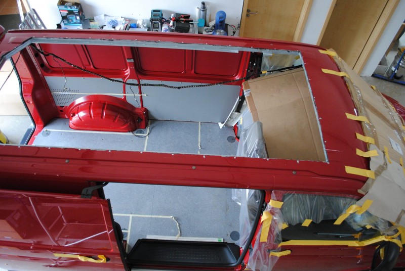 VW Bus T5 Transporter Leichtbau Innenausbau