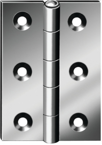 Scharniere 80x40 mm Edelstahl
