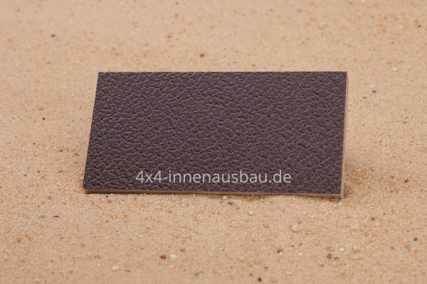 Ausbauplatte ca. 125 x 80 cm schokobraun - schokobraun