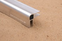 KF100 Grundprofil 31x31x7mm 2 Meter